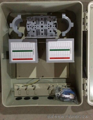 (488*3889*140)48芯SMC光纤分纤箱厂家-【效果图,产品图,型号图,工程图】-中国