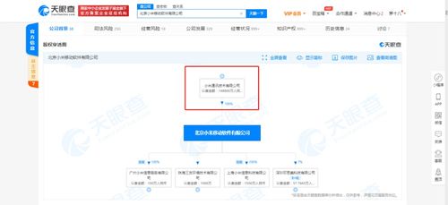 小米关联公司注册资本增至14.88亿